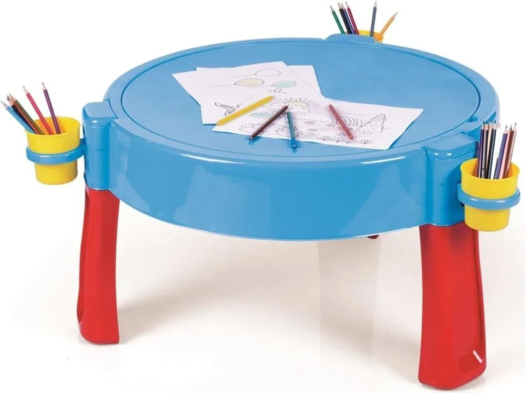 Table de jeu 3 en 1 robuste en bois avec accessoires de sport complets