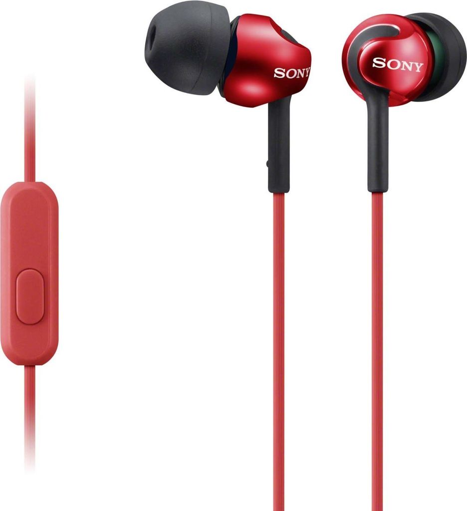 Sony MDR-EX110APR Rot Produktbild
