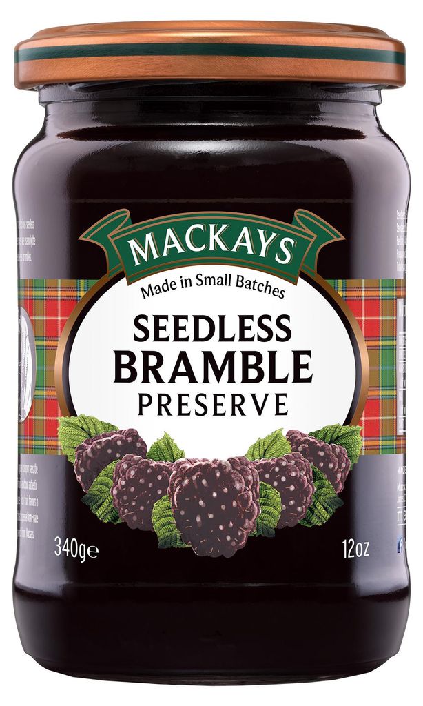 MACKAYS Seedless Bramble Preserve – Brombeer-Konfitüre ohne Produktbild 