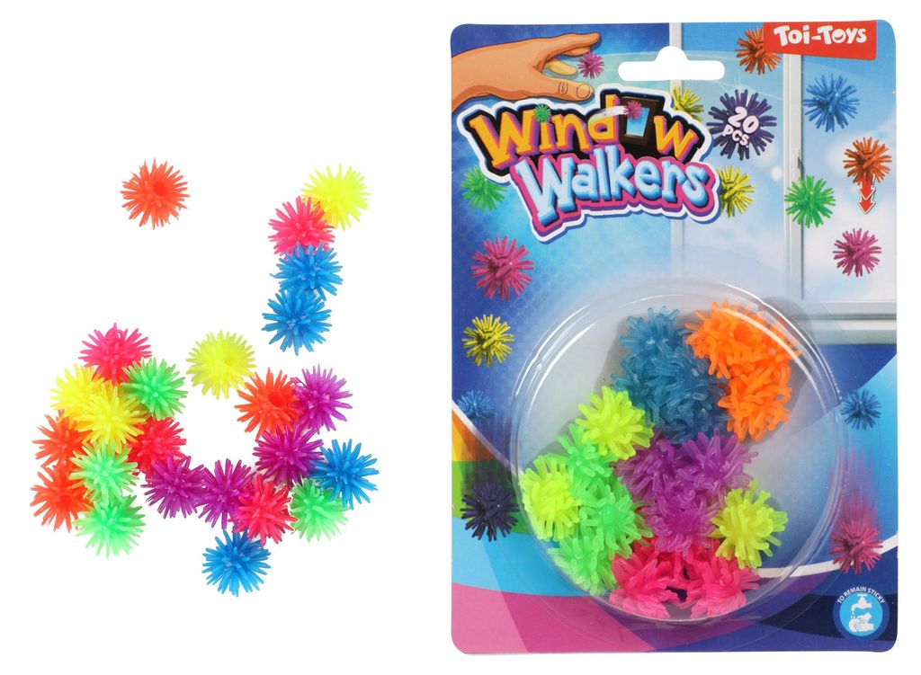 Toi-Toys - Raamklemmen - Mini-pompballen (20 stuks, 2 cm) - Productafbeelding 