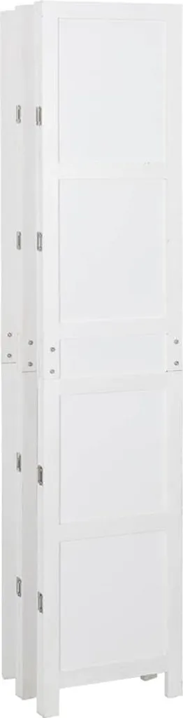 Séparateur de pièce blanc Rom 176,5 cm en MDF robuste et durable vidaXL