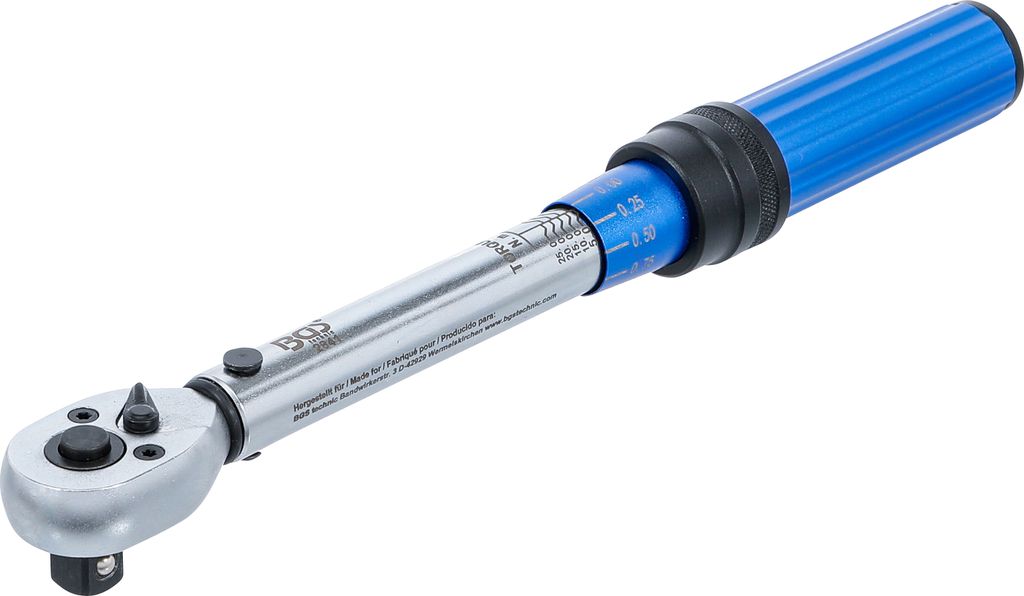 BGS technic Torque Wrench, 245 mm, 406 mm, 406 g