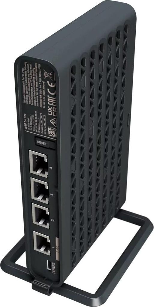 Wi-Fi 7 router hAP be lite met 2,5G, dualband, RouterOS, Productafbeelding 