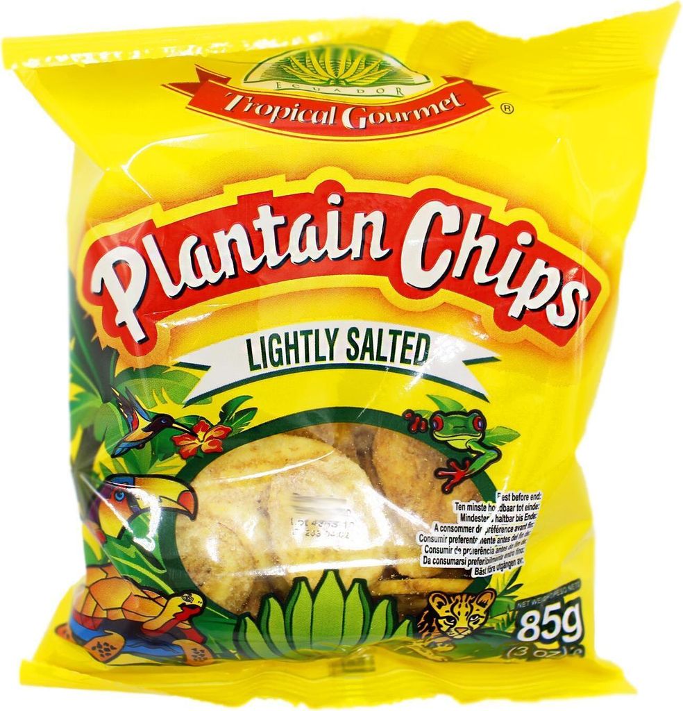 TROPICAL GOURMET Bananen Chips leicht gesalzen 85g | Produktbild 