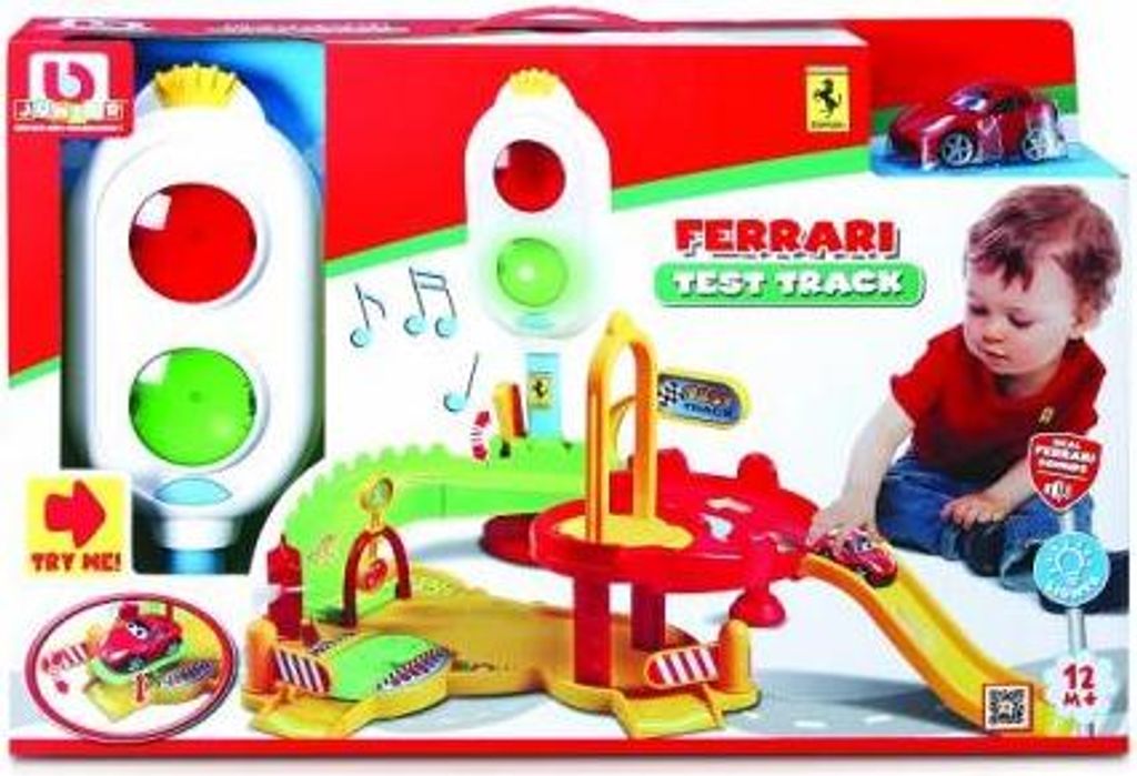Bburago Junior 88801 - Mini Tor Ferrari z Efektem wietlnym Zdjęcie produktu 