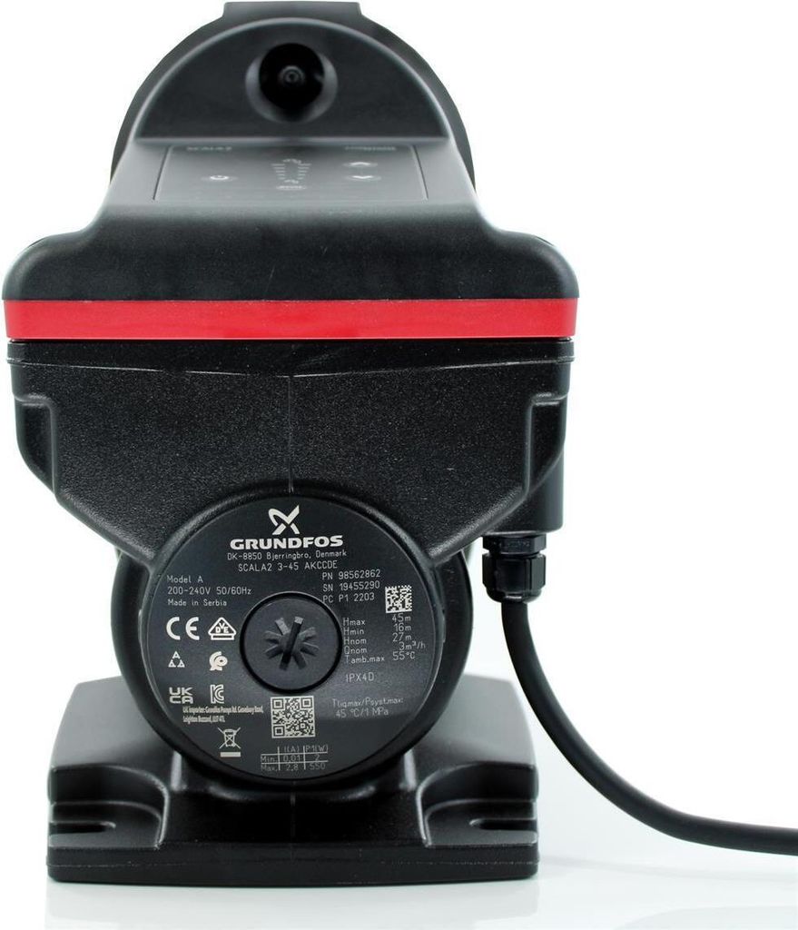 Grundfos Hauswasserwerk SCALA2, 3-45A, 1x200-240V, 50 Hz, Produktbild 5
