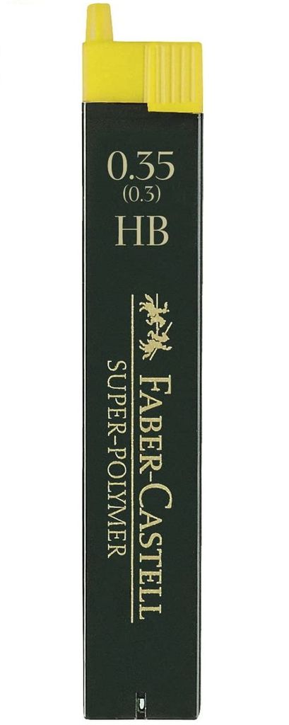 Wkład Faber-Castell 120300 SUPER-POLYMER - 0,3/0,35 mm, HB, Zdjęcie produktu 