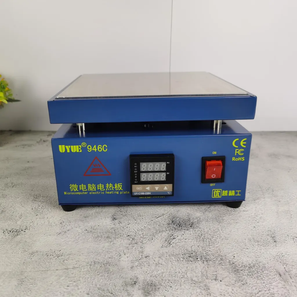 Station de préchauffage 800W à haute conductivité thermique 50-380°C