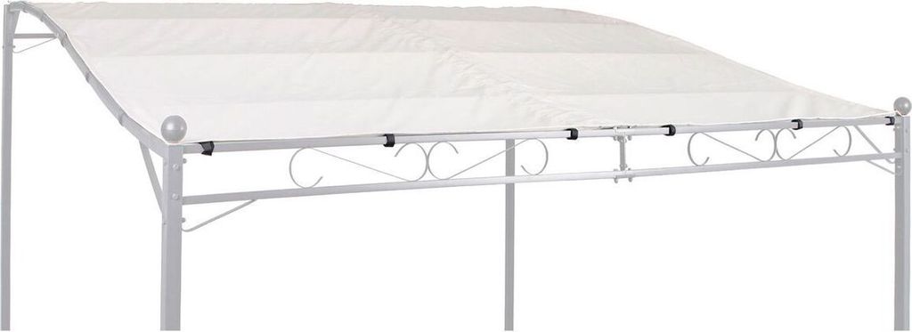 Ersatzdach für 2,5x3 m Anbaupavillon in creme oder grau Produktbild 