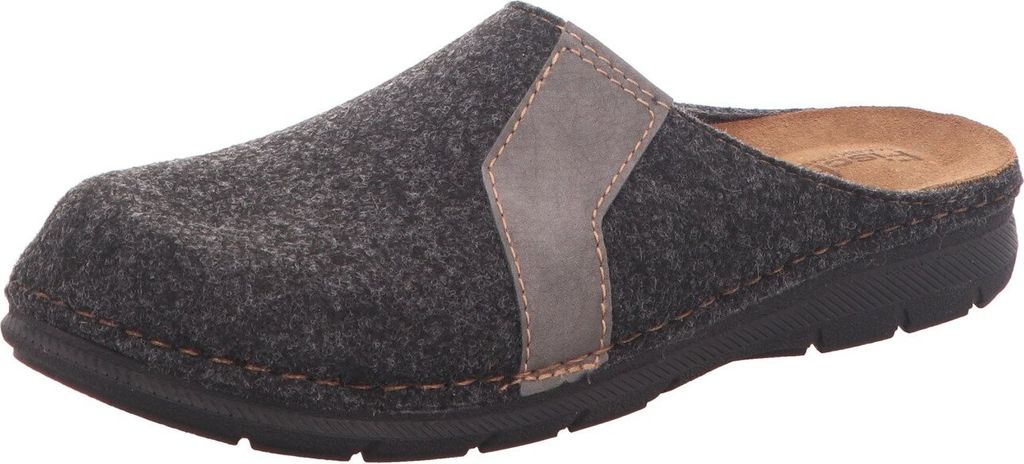 Fischer Herren-Pantoffel Mario Grau , Farbe:grau, EU Größe:46