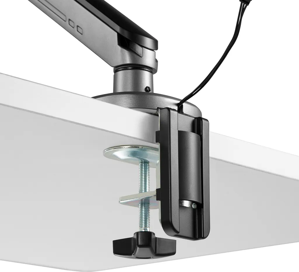Support de table pour écran PC Gaming 32 pouces RGB - Setup Ergonomique