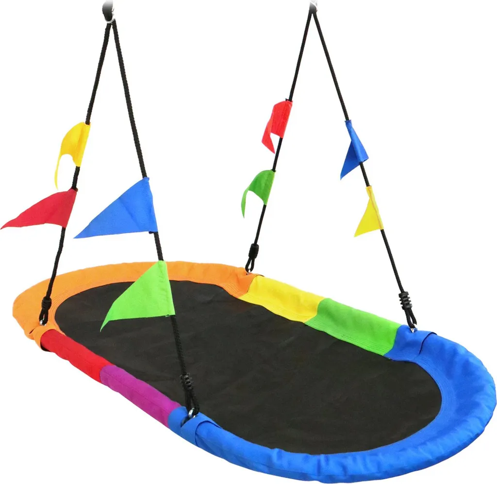 Balançoire sécurisée 2Kids Toys - Nid à bascule ovale anti-basculement