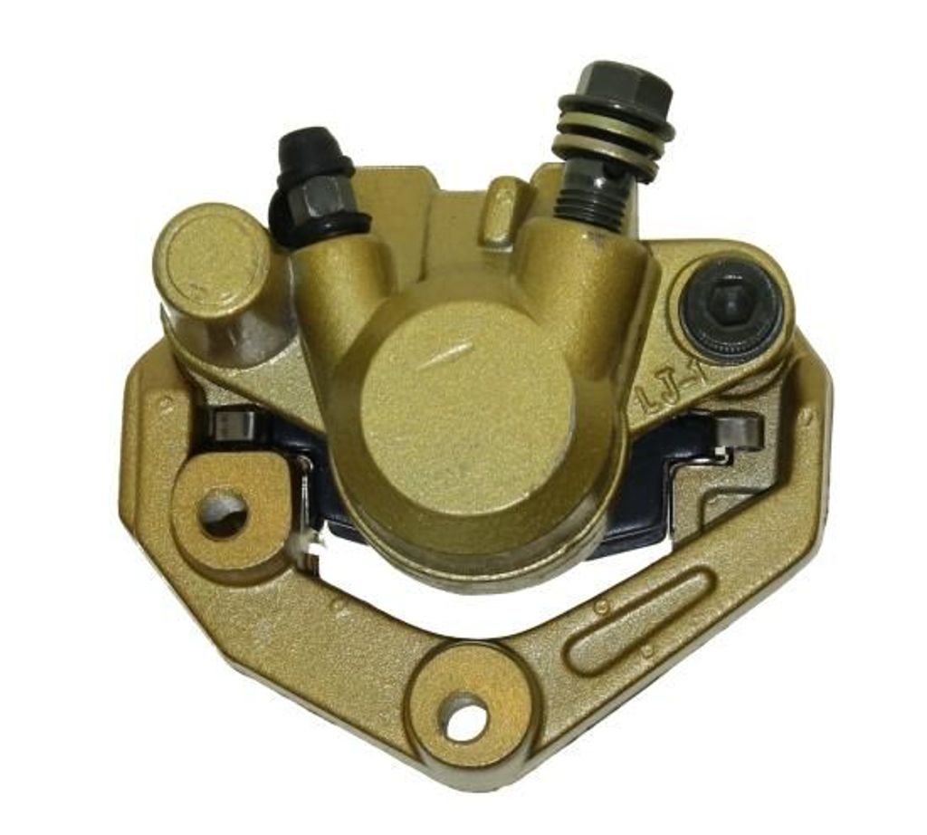 Bremssattel 1 Kolben vorne gold - GY6 50ccm Roller PGO Tornado, Adly, Baotian