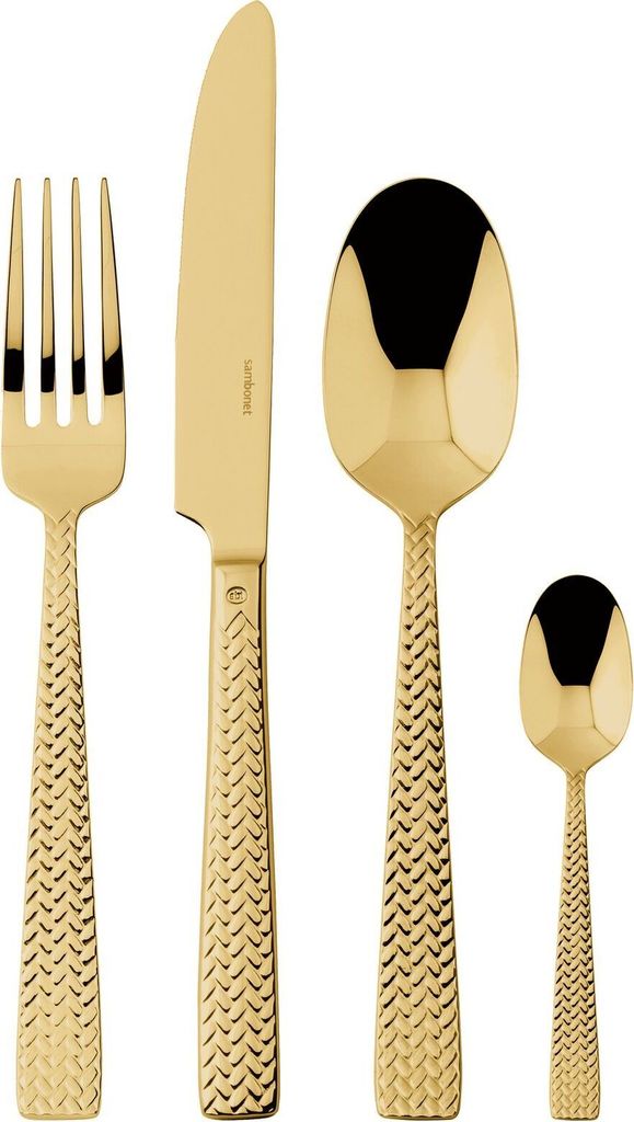 Sambonet Besteck 24tlg. Vh. Edelstahl/PVD Gold 52722G81