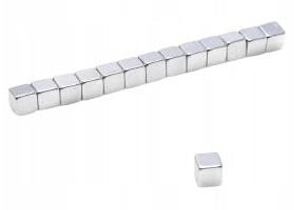 Top Magnesy - 64 Stück Neodym Magnete 5x5x5 mm N48 - extra starke Haftmagnete für Montage, Werkstatt & Industrie