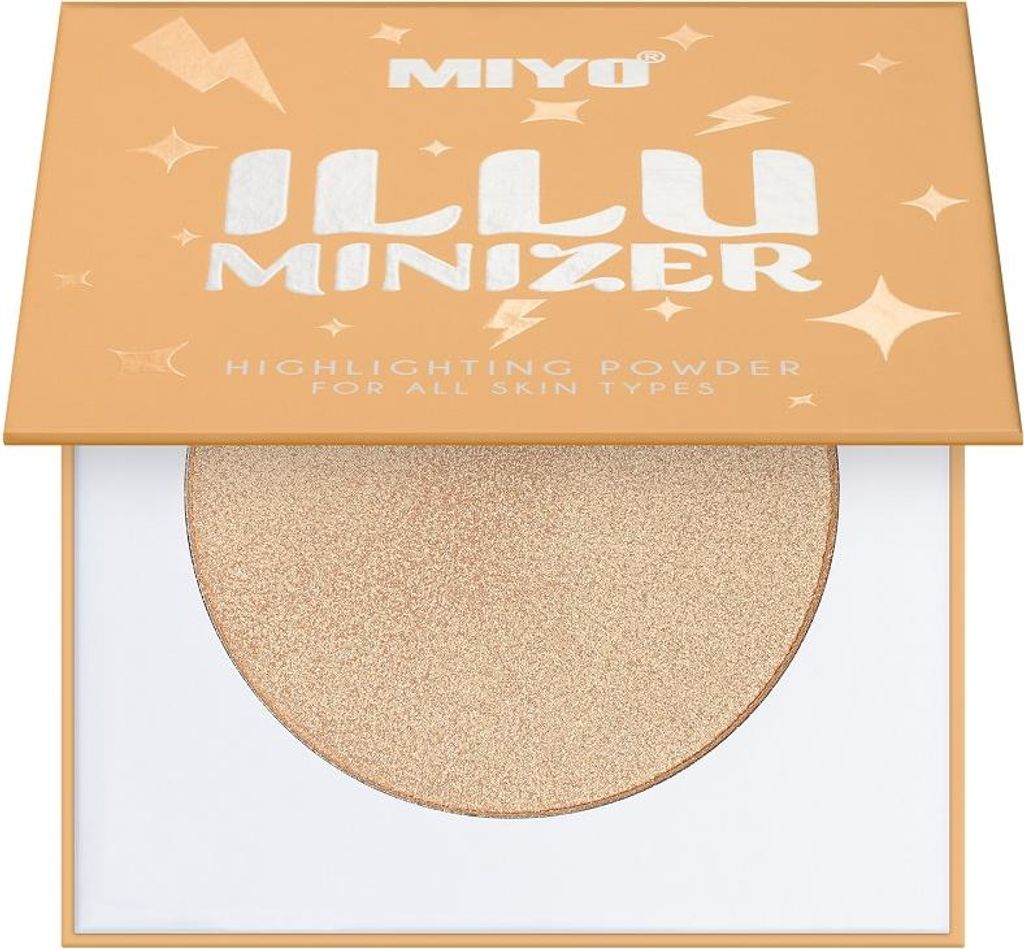 MIYO – Illuminator Highlighter-Puder 01 Galle Light, 7 g – Champagner-Highlighter