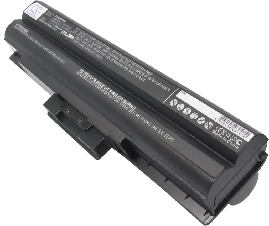 TECHTEK Batteria notebook compatibile con [Sony] AIO VPCF11JFX/B VAIO VPCF11M1E, PCG-81311L, VAIO VGN-AW41JF, VAIO VGN-AW41MF, VAIO VGN-AW41XH, VAIO