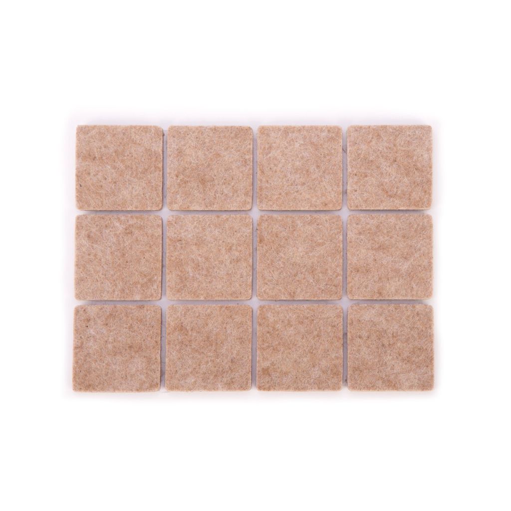 Selbstklebende Filzgleiter PRESTO 25 x 25 mm, 24 St. Produktbild 