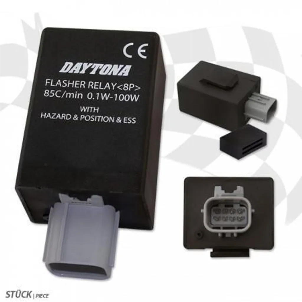 Relais 12V 8 broches pour corriger le clignotement rapide LED Honda