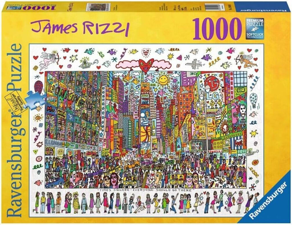 Ravensburger 19069, 1000 kusov, Umenie, 14 rok / roky Obrázok produktu 