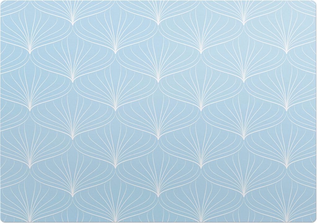 Zarte Fächer – Bodenschutzmatte – Rutschfest – Schutzmatte für Büro – Vinylmatte – Stuhlunterlage –100 x 70 cm