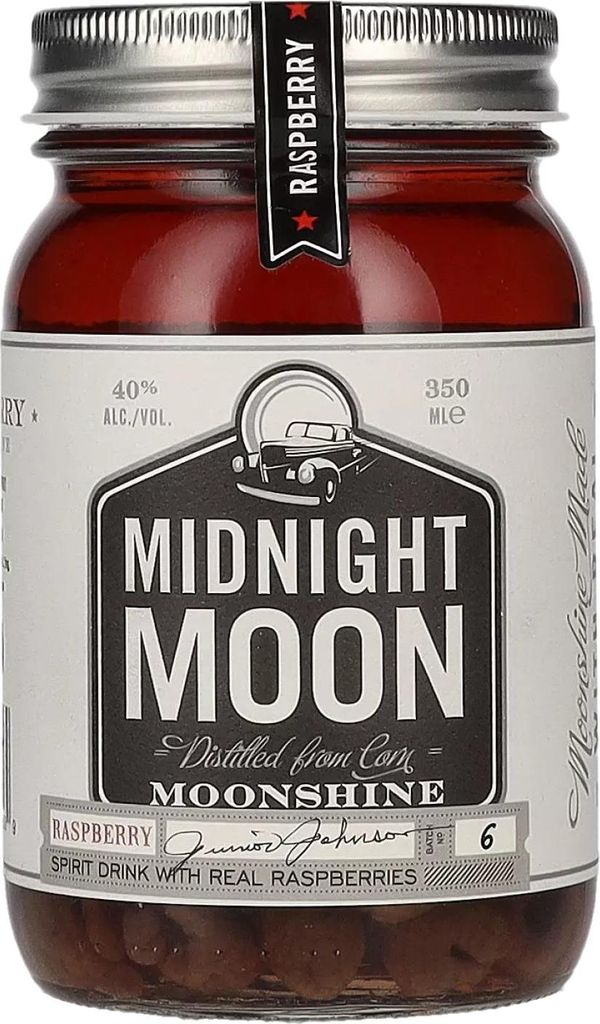 Midnight Moon Moonshine Raspberry 40% Vol. 0,35l Produktbild 