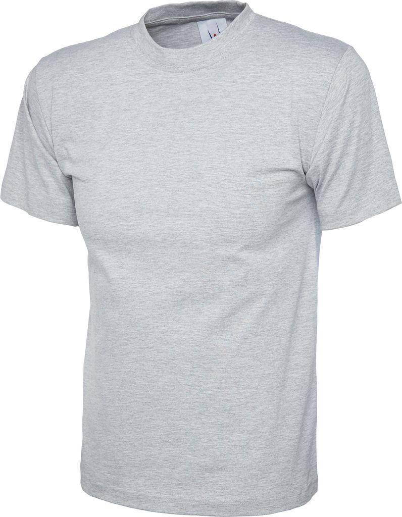 Uneek Rundhals T-Shirt UC301 grau meliert 5XL SUPER QUALITÄT