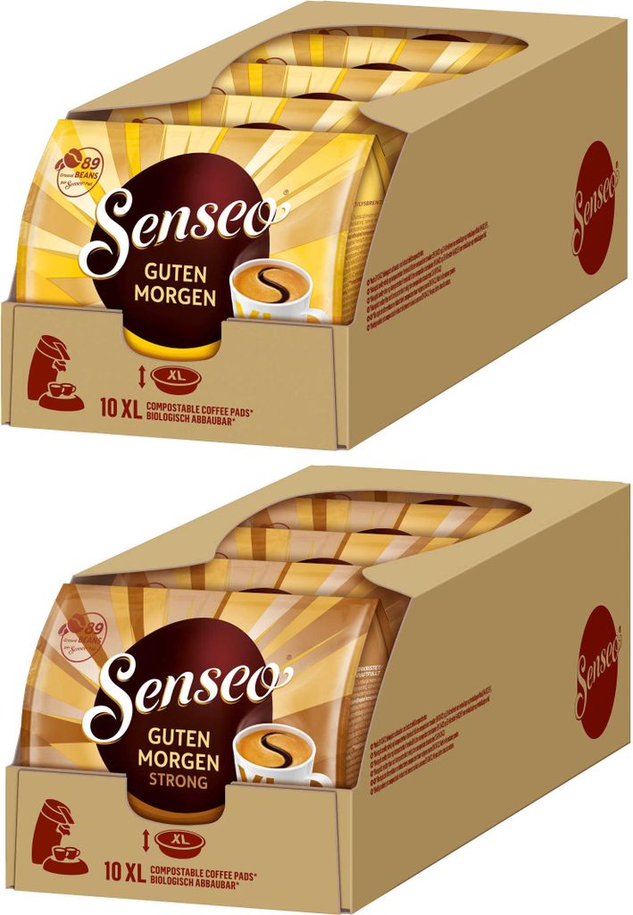 SENSEO Pads Guten Morgen XL + Strong XL Senseopads 100 Produktbild 