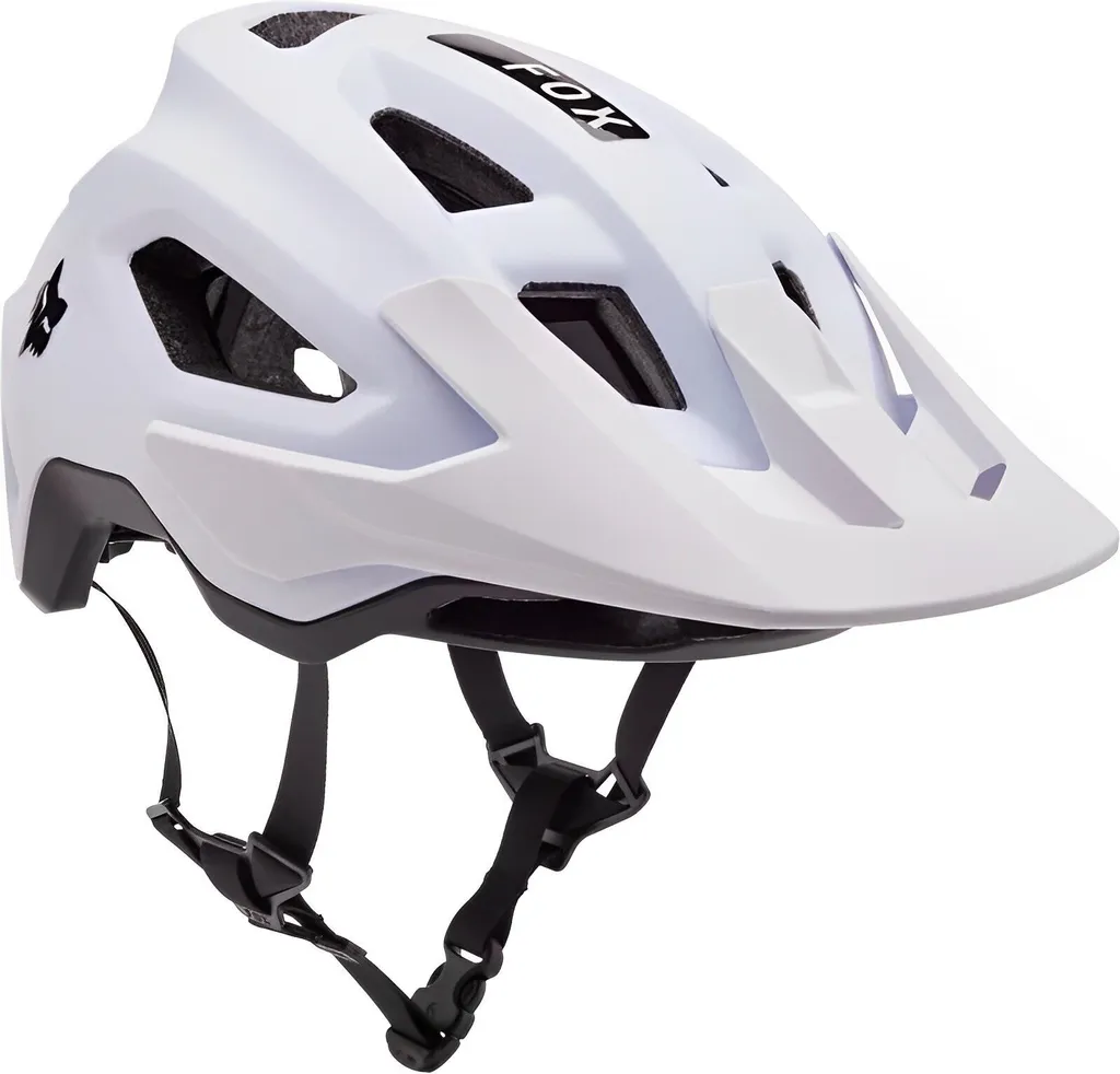 Casque VTT FOX Speedframe Blanc Haute Protection Taille L Confortable