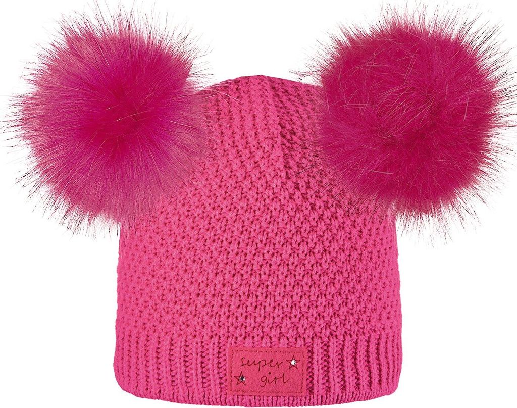 ARECO Pudelmütze Juniors PINK PINK -