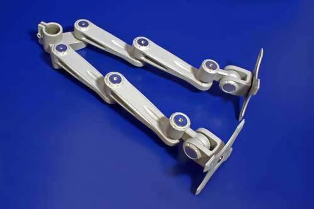 Support Écran 4 Articulations Double Bras VALUE pour Fixation Table - 9