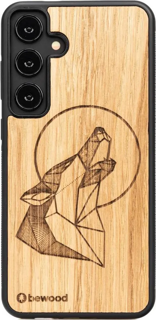 Custodia Samsung S24 Plus Bewood Wolf Oak - Legno di Quercia di Lusso