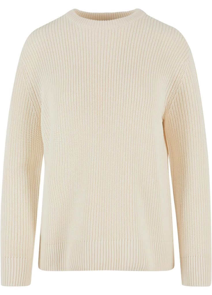 Damespullover URBAN CLASSICS TB7116, kleur: wit/beige, Productafbeelding 