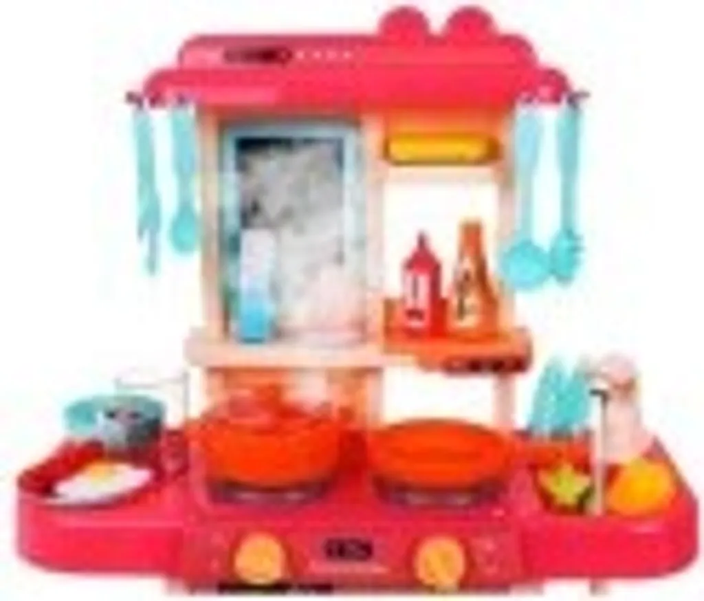 Cuisine interactive rose Little Chef : un jeu sûr avec brûleur réaliste - 5