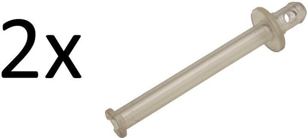 2x DeLonghi 5313253671 Milchschlauch für EN500 Lattissima One Nespressoautomat