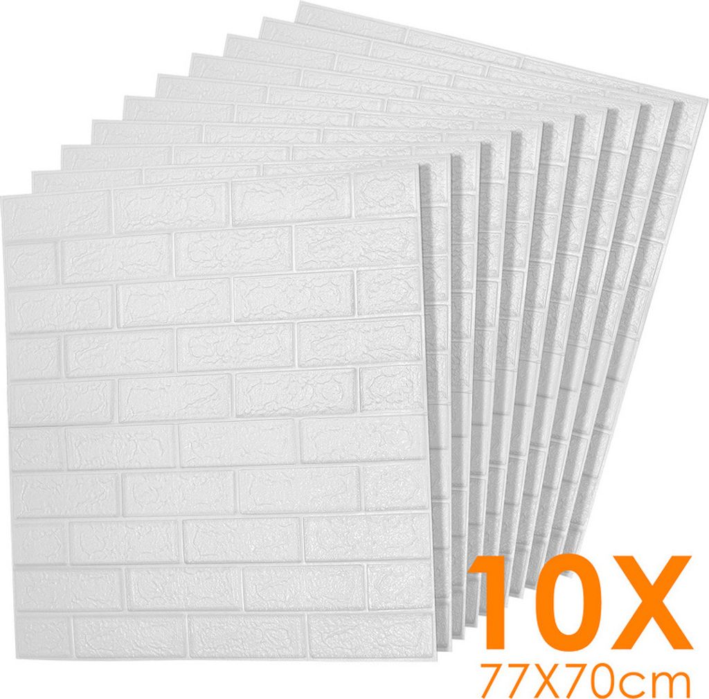 TolleTour 1 Set (10 Stk)große 3D wasserdichte Fliesen Produktbild 