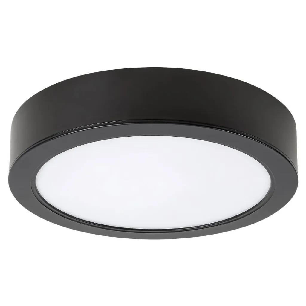 Luminaire LED Noir Mat 24W Rabalux 71200 Shaun2 au Design Minimaliste