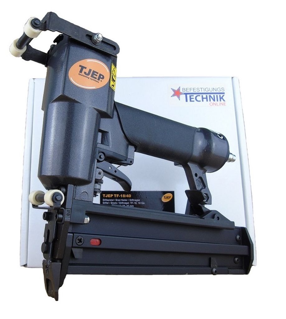 TJEP TF-18/40 Nagler Stiftnagler Glasleistennagler 15-40mm (Fasco F21T GN40-A) BR-03