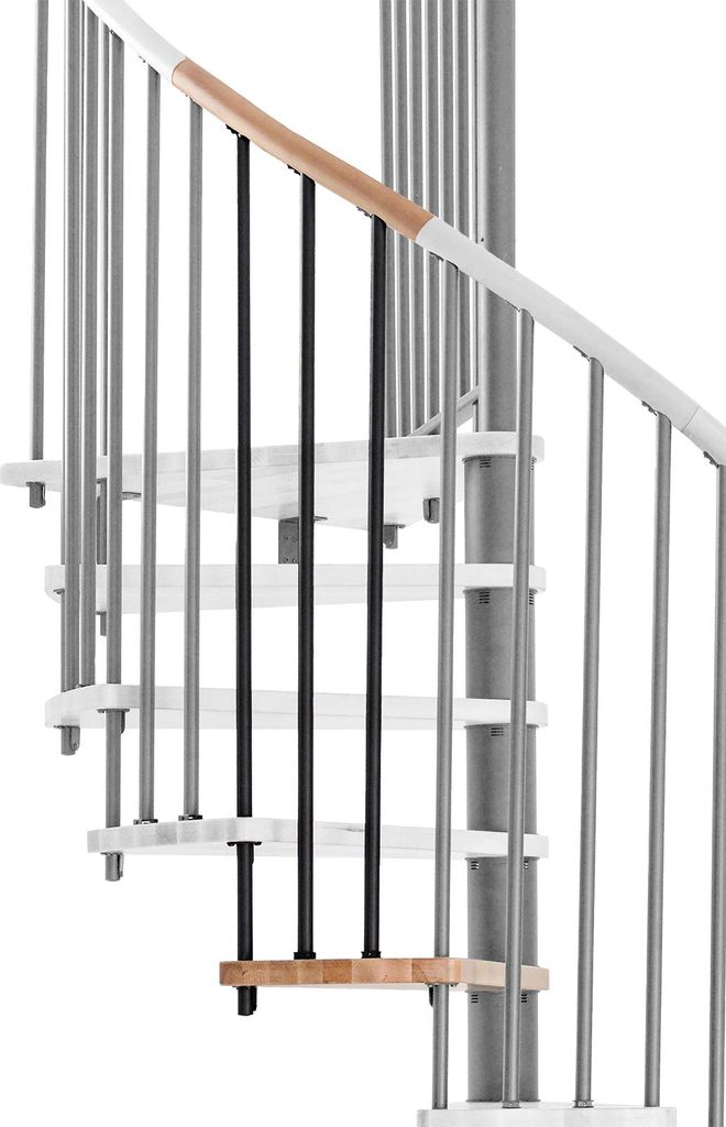 Minka Höhenerweiterung für Spiral Wood 120cm Durchmesser Buche Schwarz