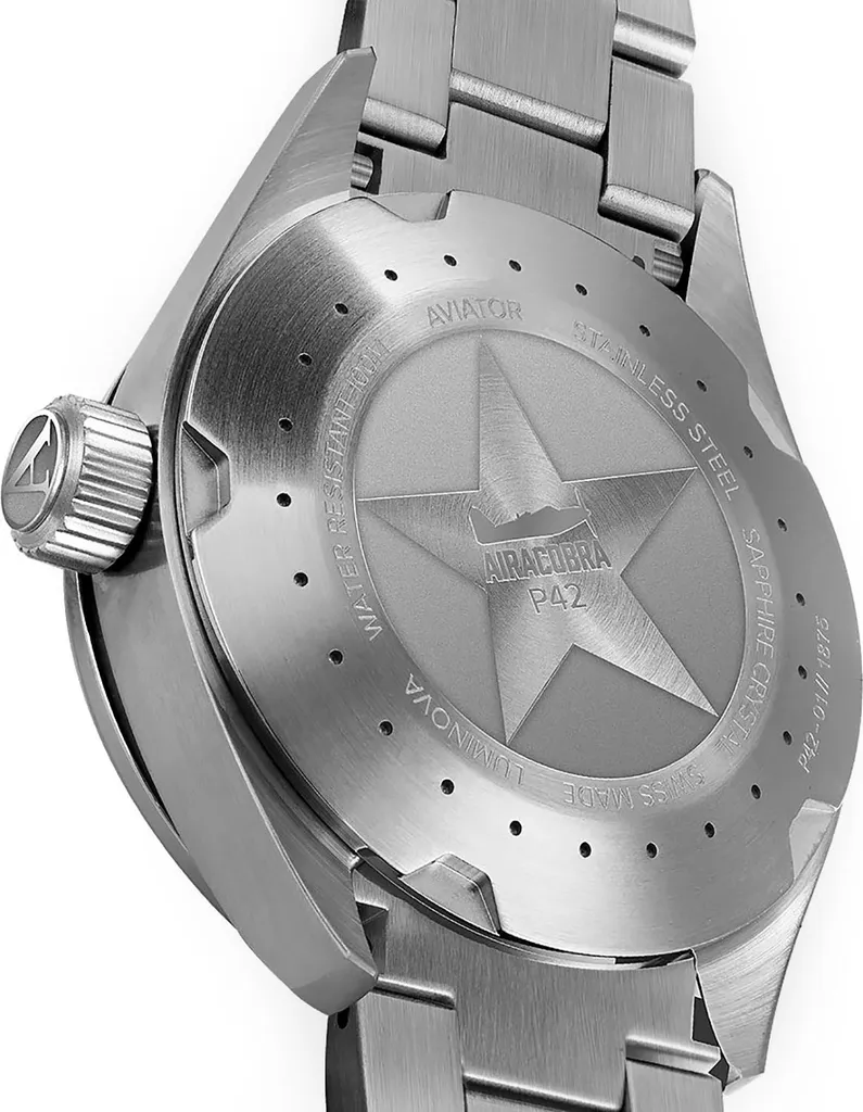 Montre Aviator argenté lisible et robuste : finis les cadrans fragiles - 4