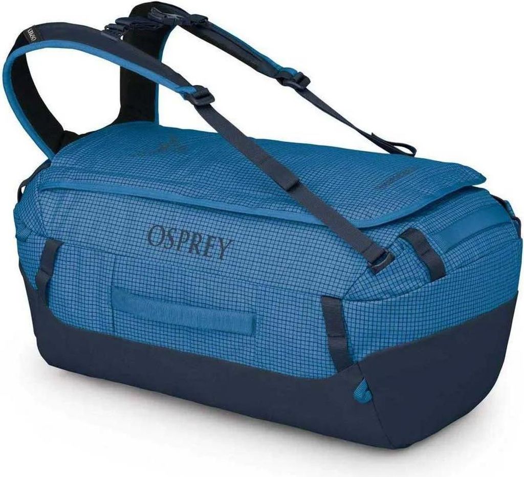 Osprey Transporter Reisetasche-Rucksack Blue Flame/Scoria Blue 40 L