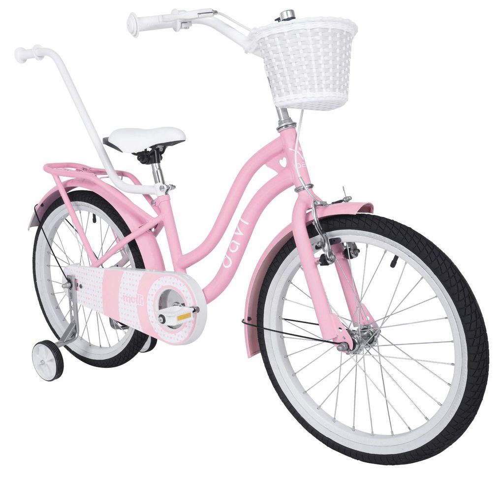Kinderfahrrad Davi Molli, 20", 110–130 cm, 1-Gang, Rosa Produktbild 