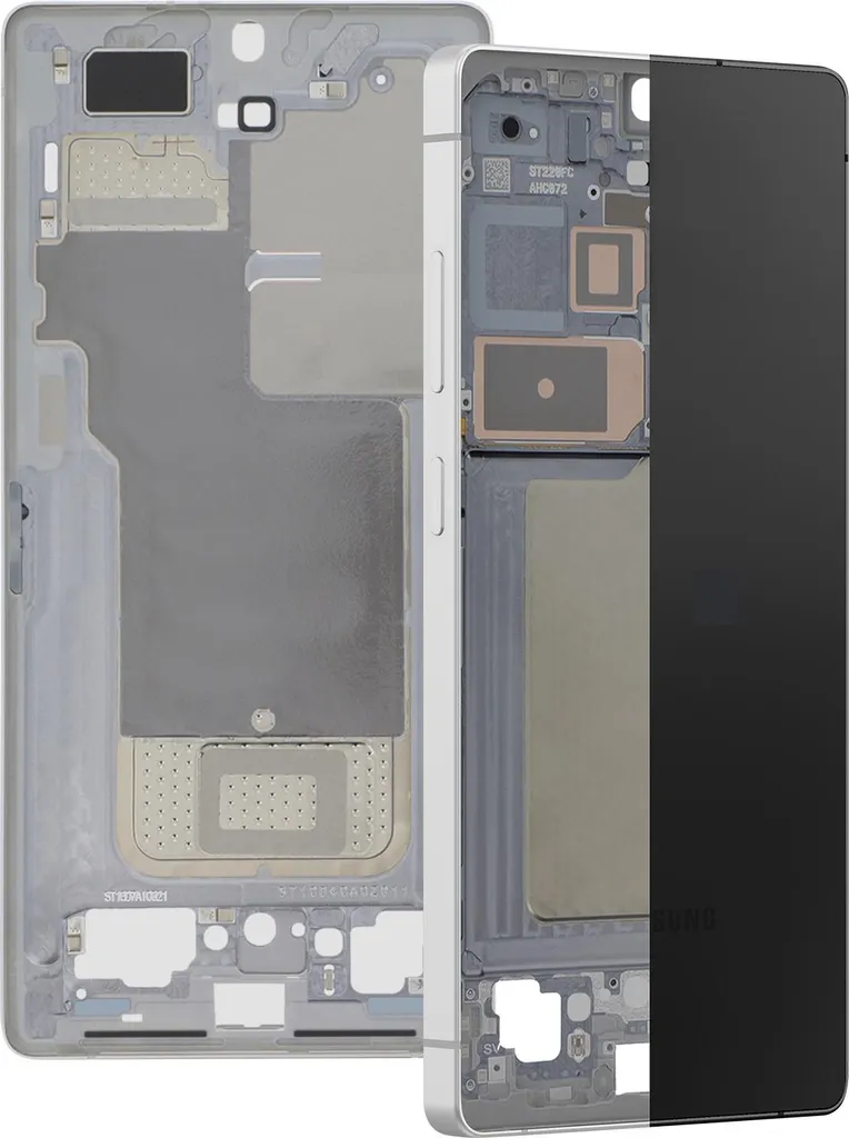 Châssis Samsung Galaxy S25 Ultra Noir - Pièce de Rechange Originale