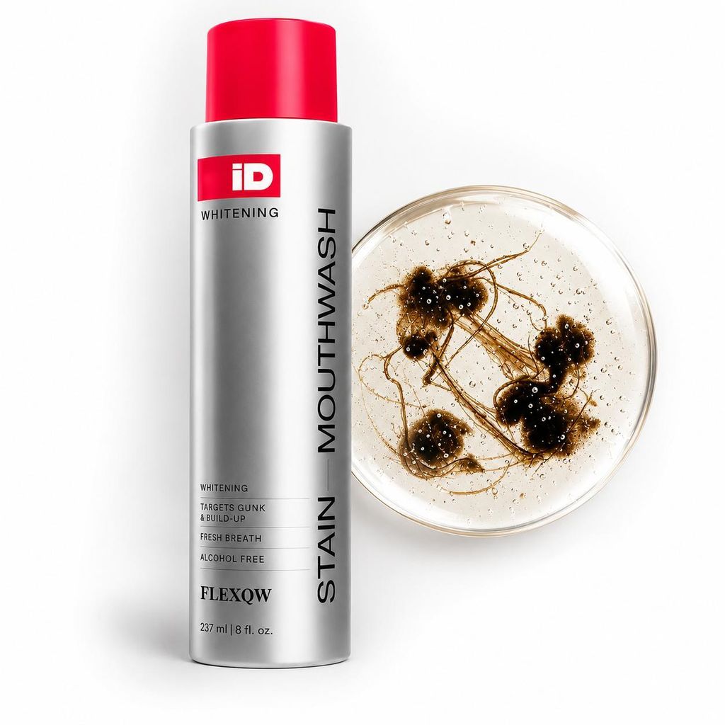 Hismile ID Whitening Mundspülung 250 ml – Alkoholfrei, Produktbild 