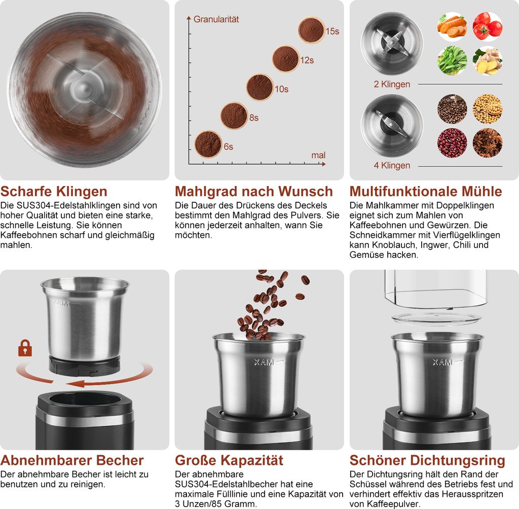 Generic 1 X Black Coffee Filter Holder Compatible W Produktbild-Vorschau 14