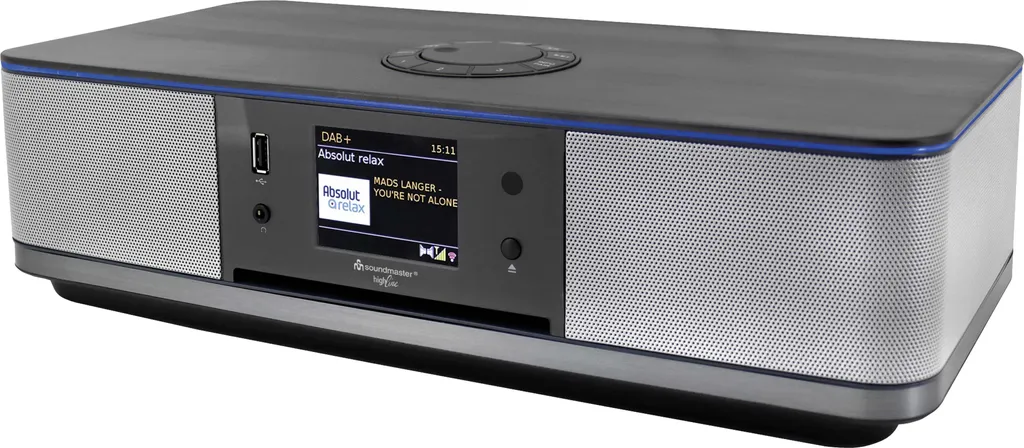 Radio Internet Soundmaster ICD2023SW pour Salon avec Bluetooth et DAB+ LED