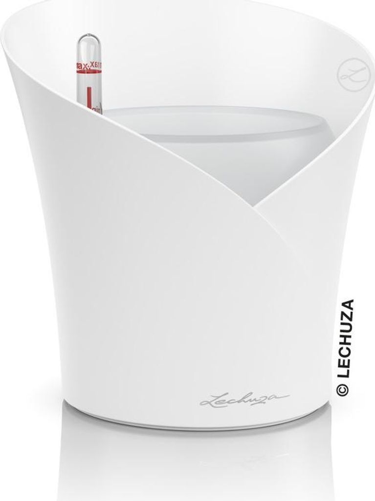 LECHUZA plantpot ORCHIDEA, wit, mat | Plantpot voor Productafbeelding 