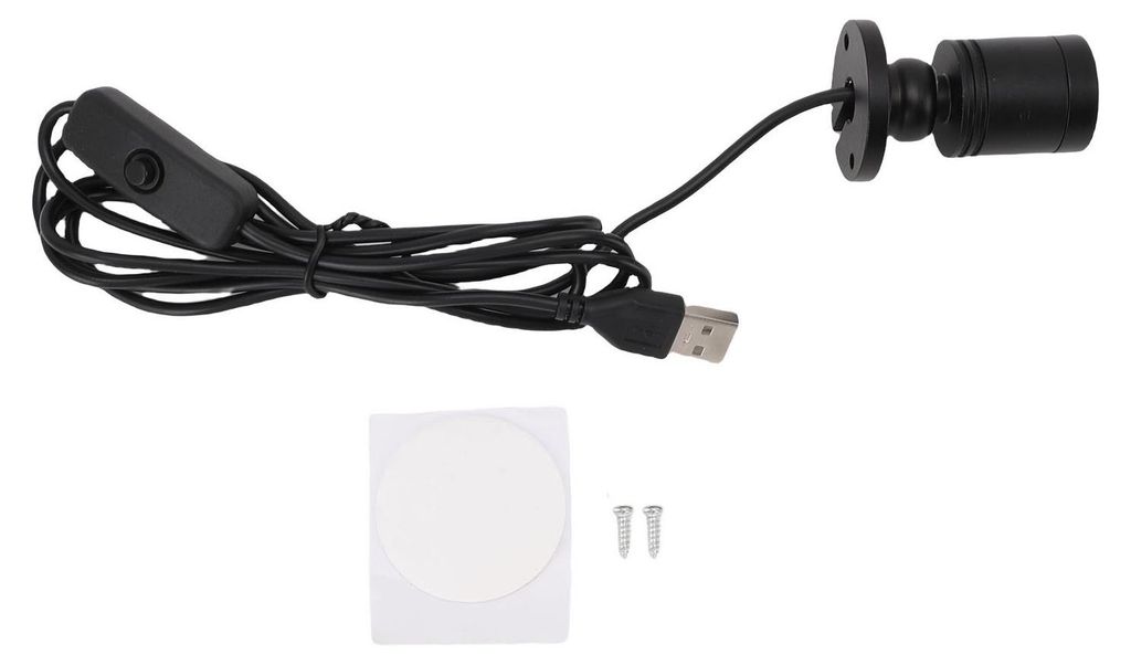 Mini-LED-Strahler, USB, 5 V, Aluminium, Innen-Akzentlicht für Vitrine, Schmuck, Gemälde, Kunstwerke