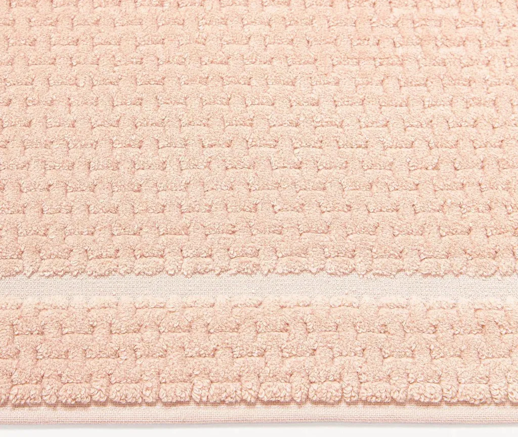 Westwing Niam Tappeto Bagno Rosa Cotone 1000g Luxury Antiscivolo - 2