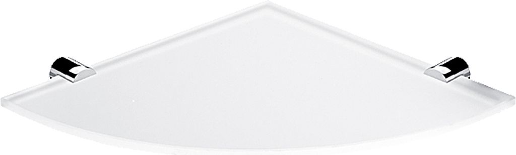 Nimco Bormo - Eckablage, Glas matt/Chrom BR 11091RB-26